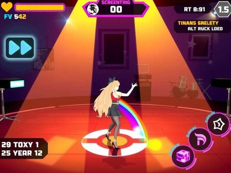 Dance Dynamo Gameplay Screenshot